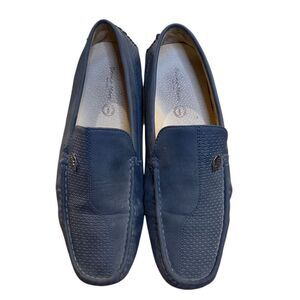 Bruno Marc Driving Loafers Men's Shoes Size 9.5  Blue Slip On Comfort Casual